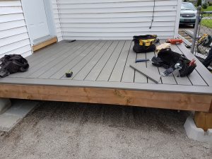 Deck in Progress